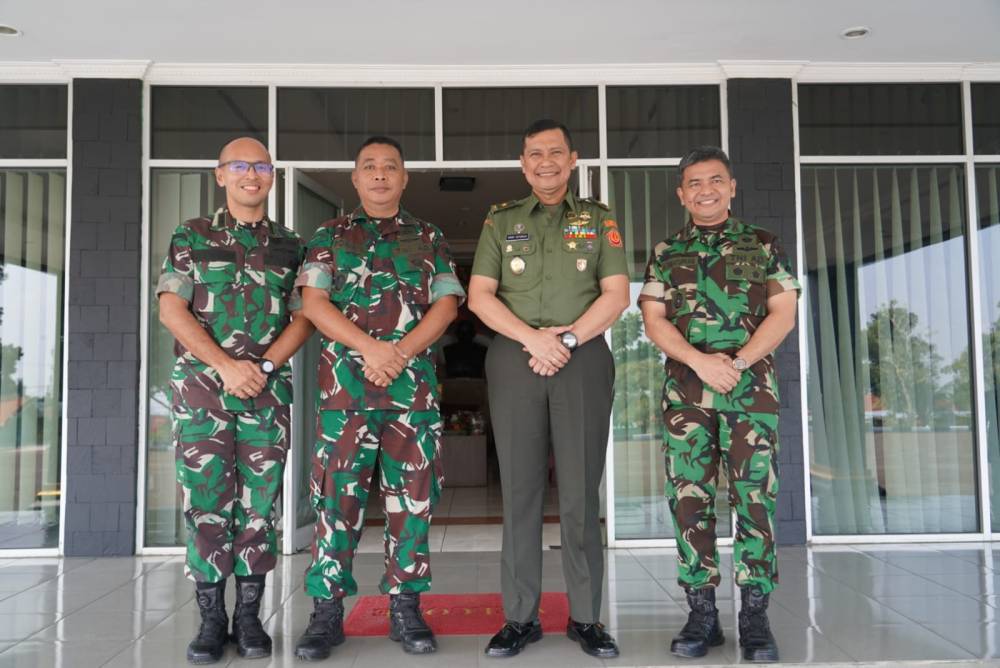 Pusdikintel Pusintelad Menerima Kunjungan dari Kapusbang SDM BSSN, Brigjen TNI Rory Ojak Halomoan Sitorus, S.I.P., M.Si.(Han), M.H.I.